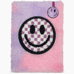 Iscream Checkered Smiles Furry Journal