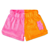 Iscream Jelly Bears Color Block Plush Shorts