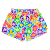 Iscream Colorful Sunflowers Plush Shorts