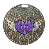 StickerBeans Winged Heart Bag Tag