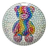 StickerBeans Pastel Bear Bag Tag
