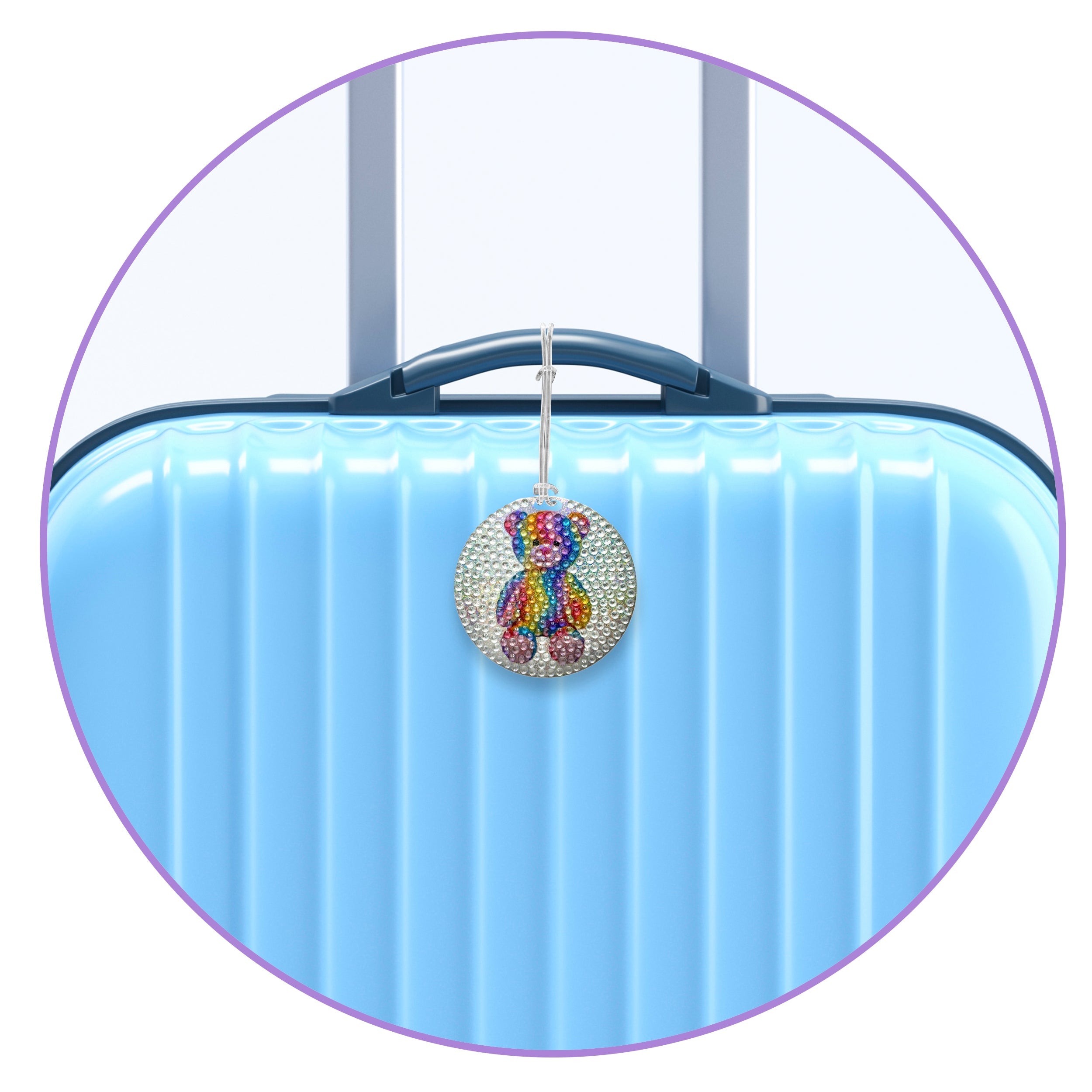StickerBeans Bear Bag Tag