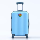 StickerBeans Rainbow Daisy Bag Tag