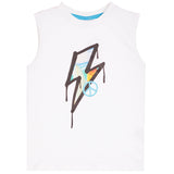 Mish "Surf" Muscle Tee - White