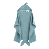 Mon Ami "Seaborn" the Shark Hooded Towel