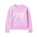 Preppy Goose Meadow Sweater - Pink