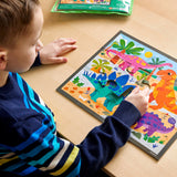 Mudpuppy 12 pc Pouch Puzzle - Mighty Dinosaurs