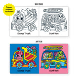 Marine Life On The Move Color Magic Bath Book