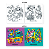 Marine Life On The Move Color Magic Bath Book