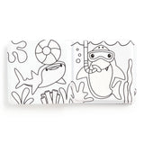 Mudpuppy Shark Splash! Color Magic Bath Book