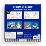 Mudpuppy Shark Splash! Color Magic Bath Book