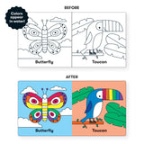 Mudpuppy Wild Rainbow Color Magic Bath Book