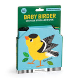 Mudpuppy Baby Birder Crinkle Fabric Stroller Book