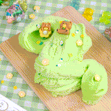 Kawaii Slime Meadow Bear Cloud Signature Dome