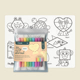 Hey Doodle My First Shapes Coloring & Doodle Mat