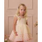 NoraLee Velvet Heart Clips - Bubblegum