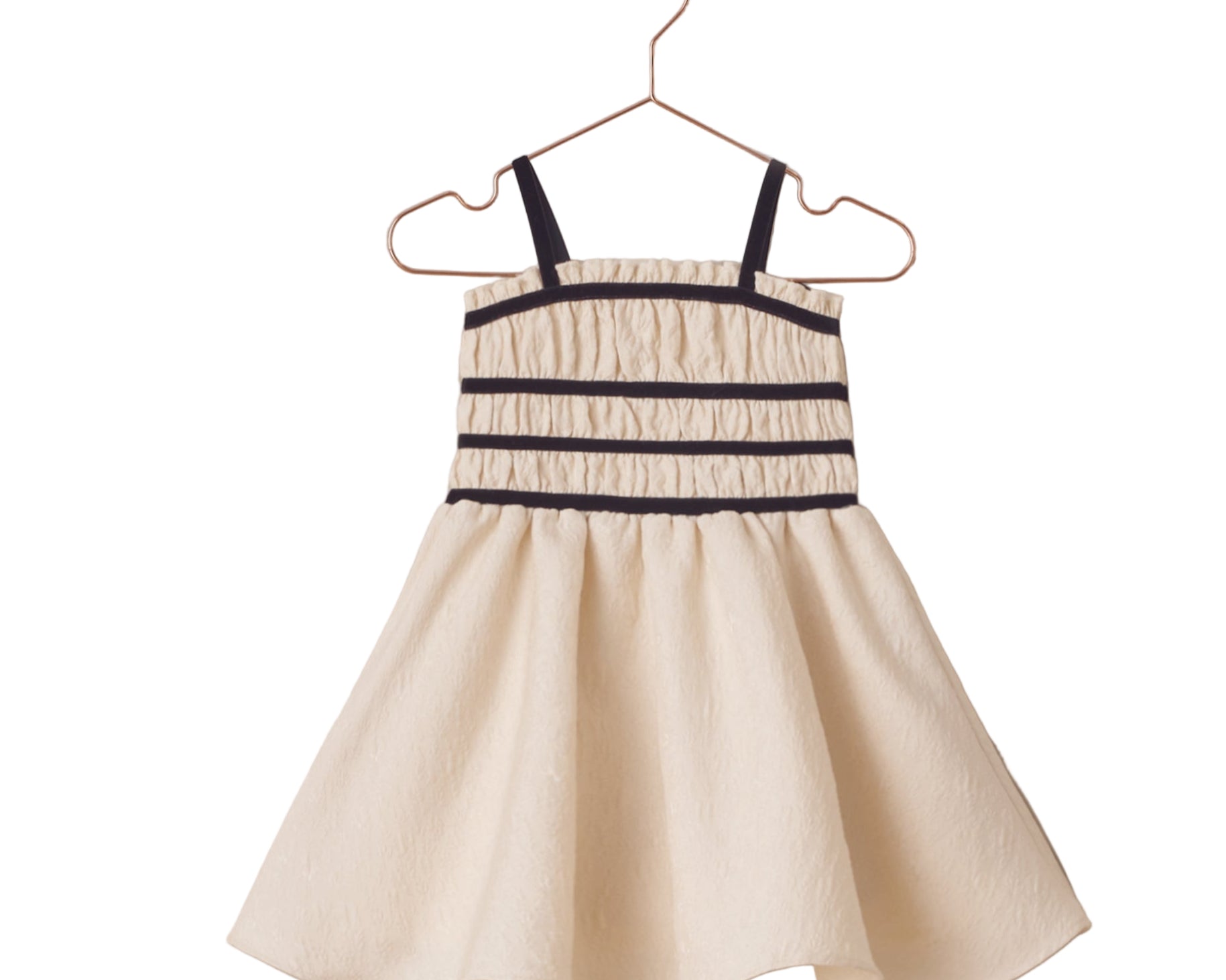 Annabelle Dress Metallic Ivory, 2Y at Noralee Annabelle Dress Metallic Ivory, 2Y at Noralee