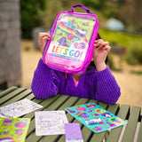 OOLY Let's Go! Activity & Coloring Kit - Robo Dinos