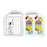 OOLY Playful Pages Activity Book - Games Coloring Stickers - Unicorn Party!