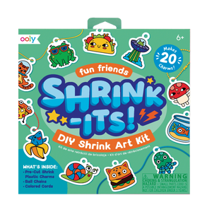 OOLY Shrink-its! DIY Shrink Art Kit - Fun Friends