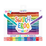 OOLY Switcheroo SPARKLE Color Changing Markers Set of 12