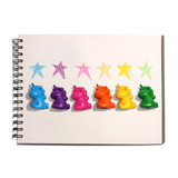 OOLY Unicorn Party Finger Crayons