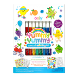 OOLY Yummy Yummy Scented Coloring Kit - Markers, Stickers & Coloring Book