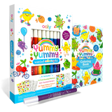 OOLY Yummy Yummy Scented Coloring Kit - Markers, Stickers & Coloring Book