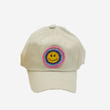 Petite Hailey Smile Patched Baseball Hat
