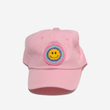 Petite Hailey Smile Patched Baseball Hat