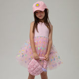 Petite Hailey Smile Patched Baseball Hat