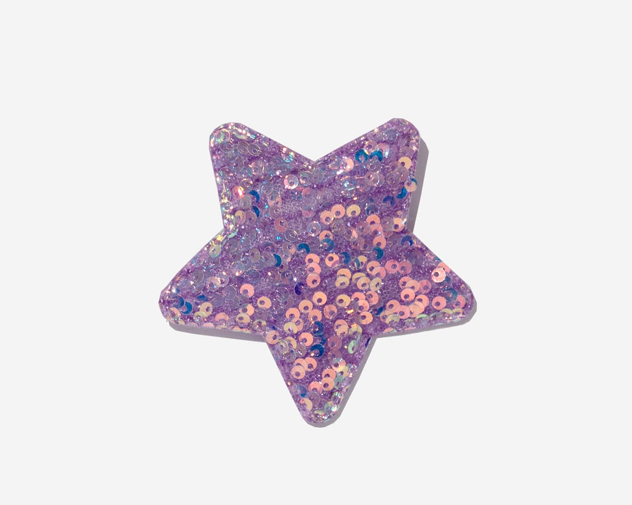 Petite Hailey Spangled Star Clips