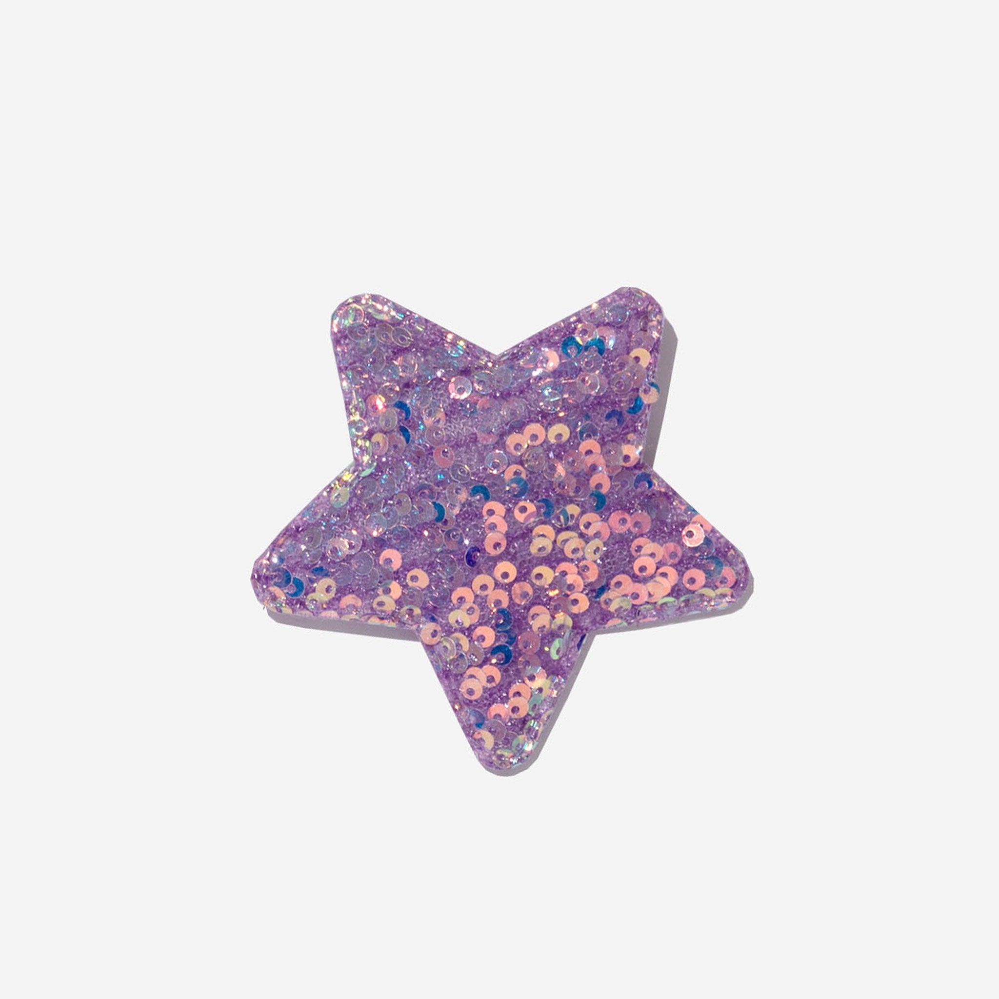 Petite Hailey Spangled Star Clips