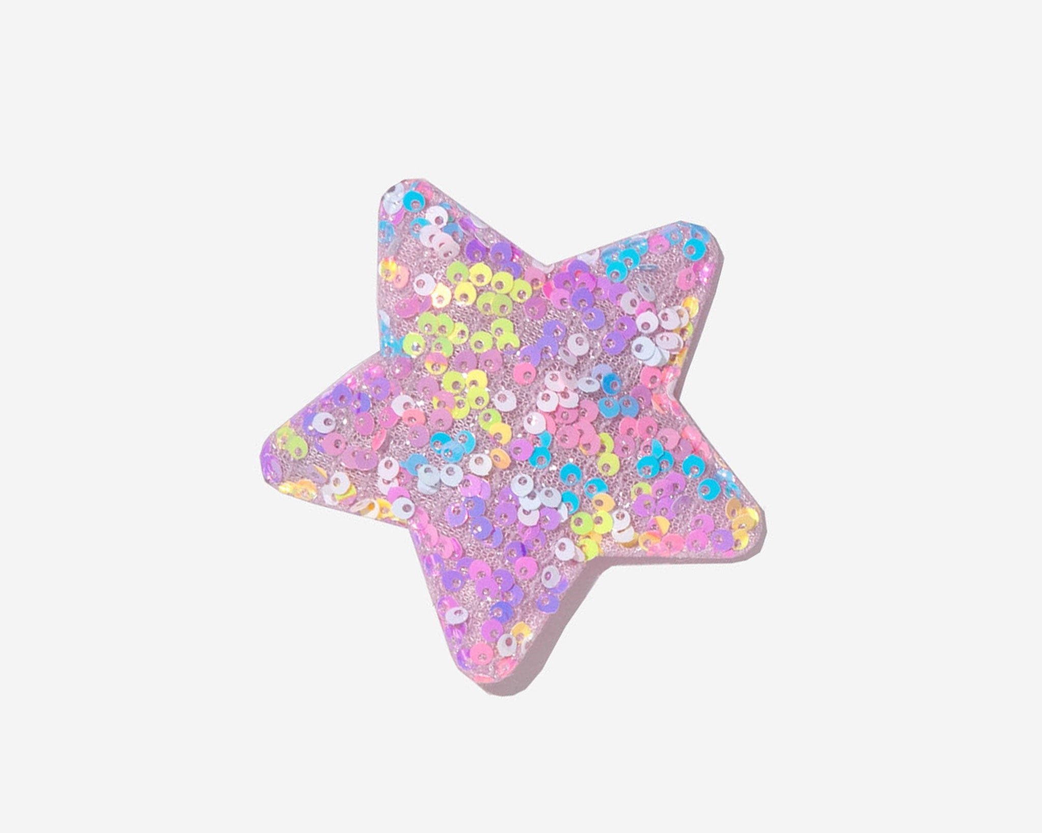 Petite Hailey Spangled Star Clips