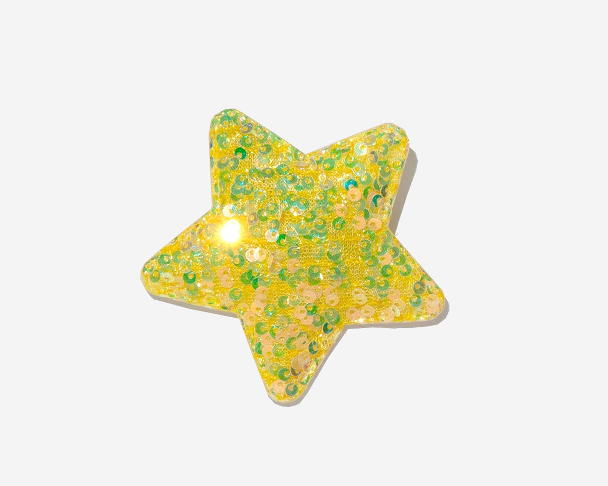 Petite Hailey Spangled Star Clips