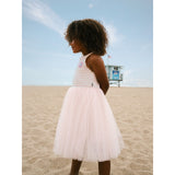 Petite Hailey Daisy ST Tutu dress (Pink)
