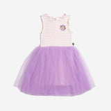 Petite Hailey Daisy ST Tutu dress (Purple)