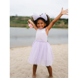 Petite Hailey Chloe Rainbow Dress (Purple)