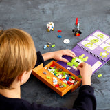 Plus Plus Puzzle by Number - Activity Pad - Space