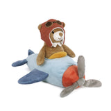 Mon Ami Pilot Bear and Plane (Blue)