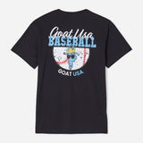 GOAT Game Time Baseball T-Shirt (Black)