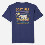 GOAT USA Surf '25 T-Shirt (Navy)