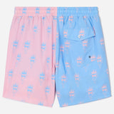 Goat USA Cotton Candy Bathing Suit (Carolina Blue/Pink)