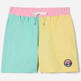 Goat USA Color Block Bathing Suit (Mint/Banana/Pink)