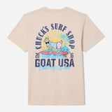 GOAT Catch a Wave T-Shirt (Sandshell)