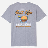 GOAT USA Cheeseburger T-Shirt (Gray)