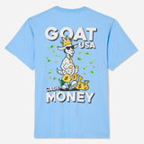 GOAT USA Cash Money '25 T-Shirt (Carolina Blue)
