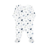 Coccoli Modal Zipper Color Stars on Cream