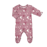 Coccoli Modal Zipper Hearts - Pink