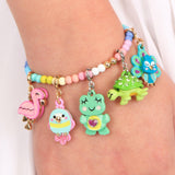 CHARM IT! Gold Swivel Peacock Charm